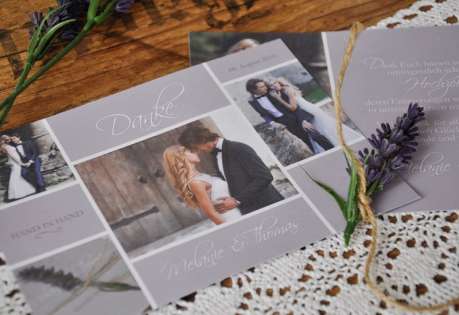 Dankeskarten Hochzeit  Viele Bilder Postkarte