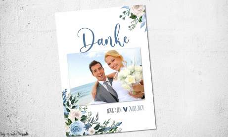 Danksagungen zur Hochzeit
