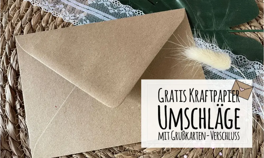 Einladungskarten Hochzeit Kraftpapier apricot