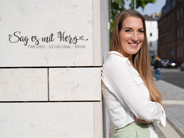 Karten gestalten lassen SagesmitHerz.de Melanie Lang