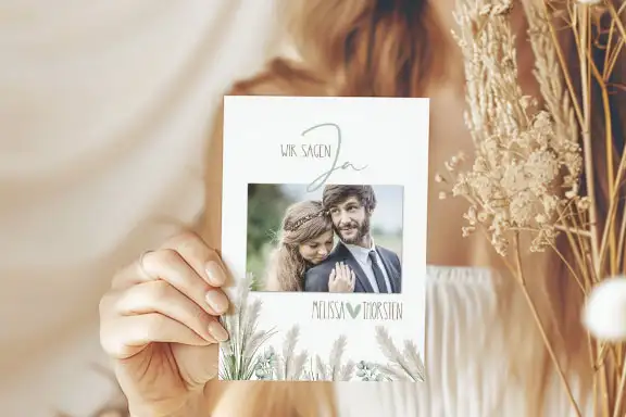 Einladungskarten Hochzeit gestalten lassen