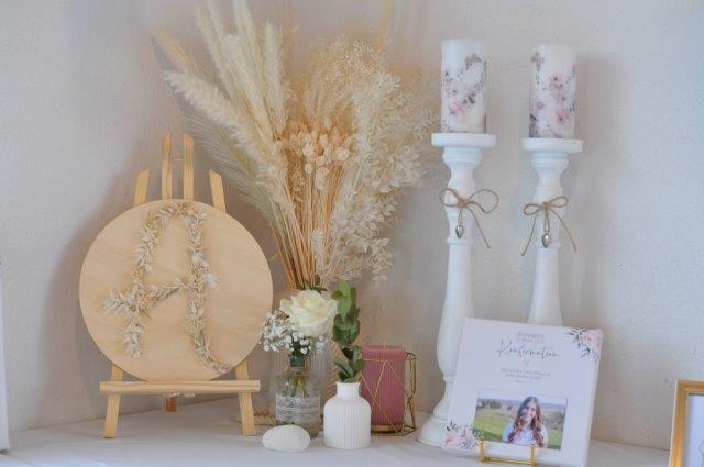 Inspiration Konfirmation Dekoration